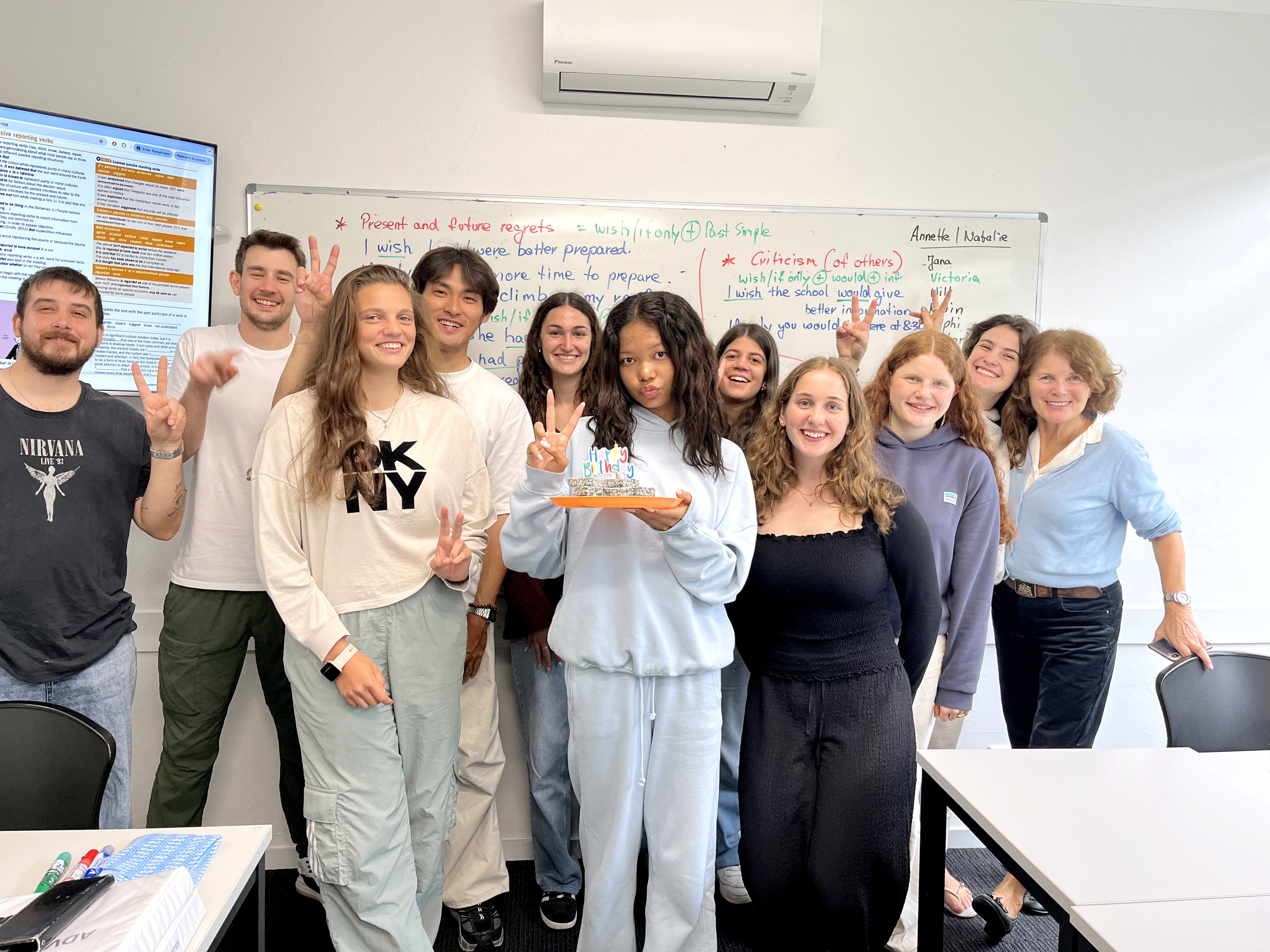 Aniversário no programa